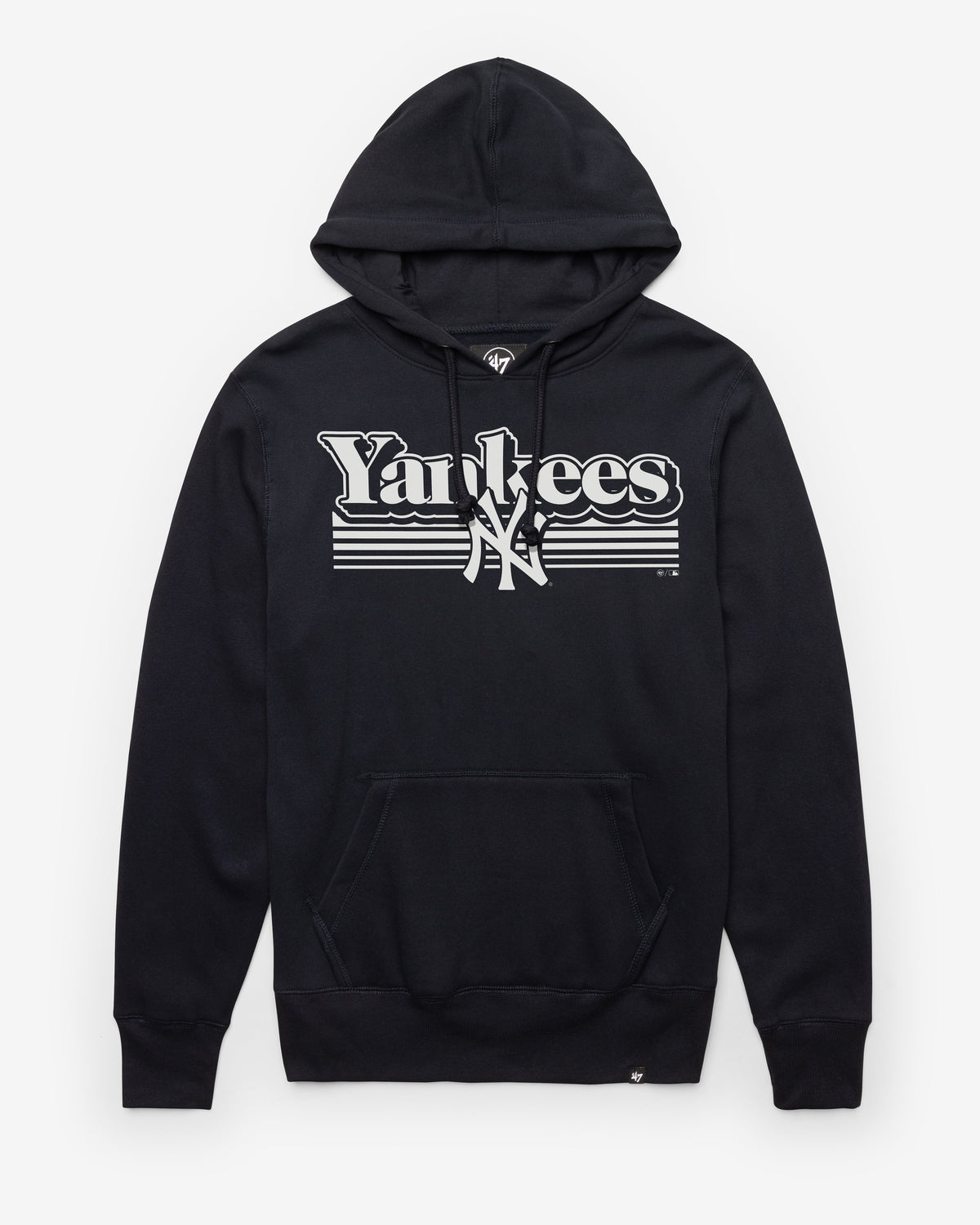 NEW YORK YANKEES SCRIPT FADE '47 HEADLINE HOOD