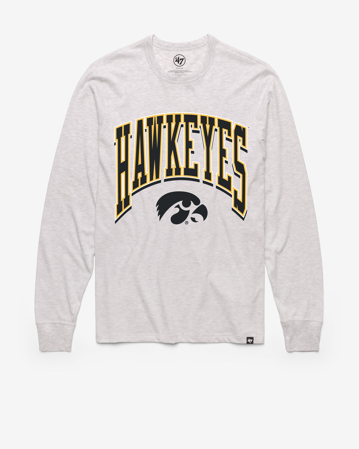 IOWA HAWKEYES WALK TALL '47 FRANKLIN LONG SLEEVE TEE