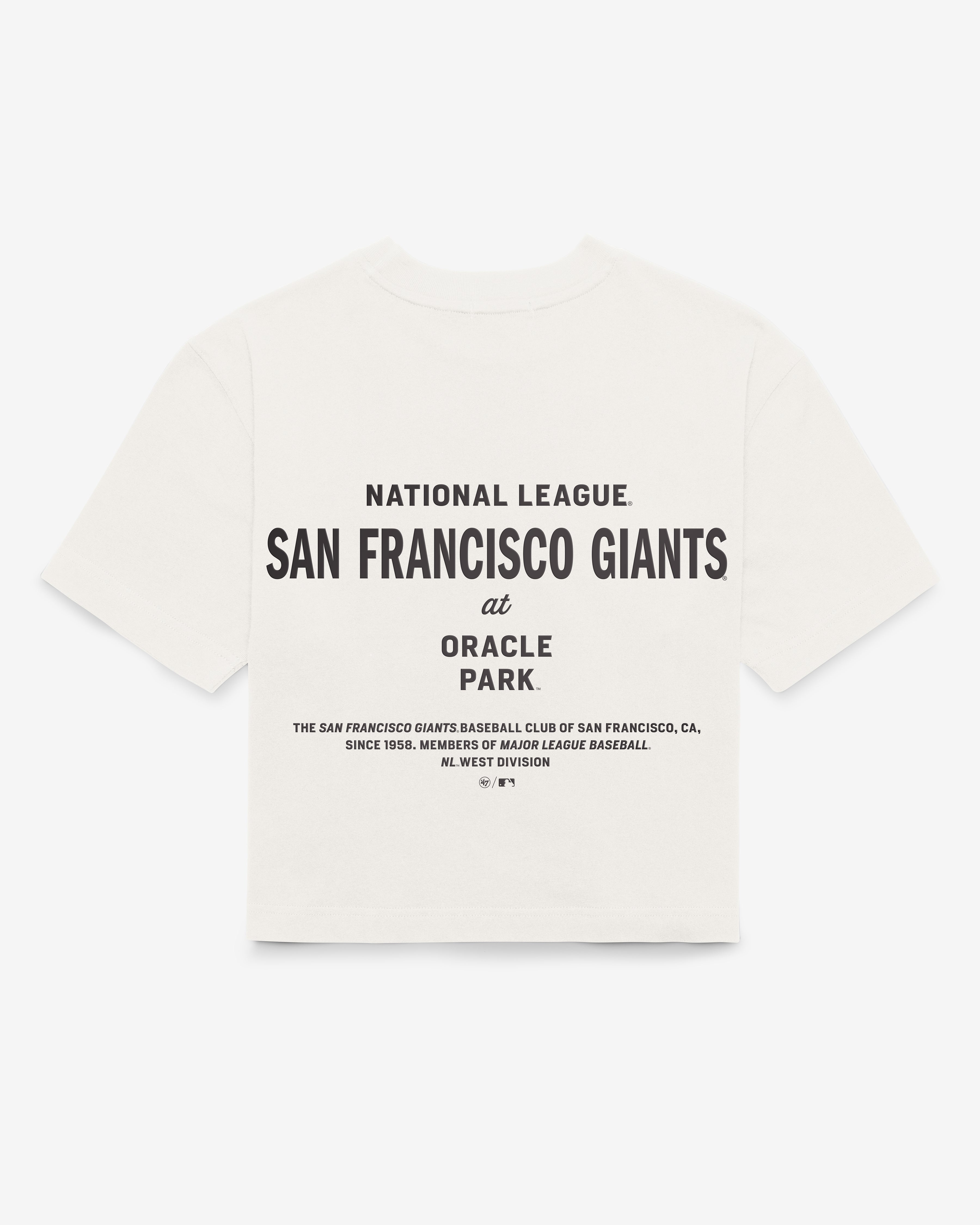 SAN FRANCISCO GIANTS LEON '47 FOUNDATION CITY TEE WOMENS
