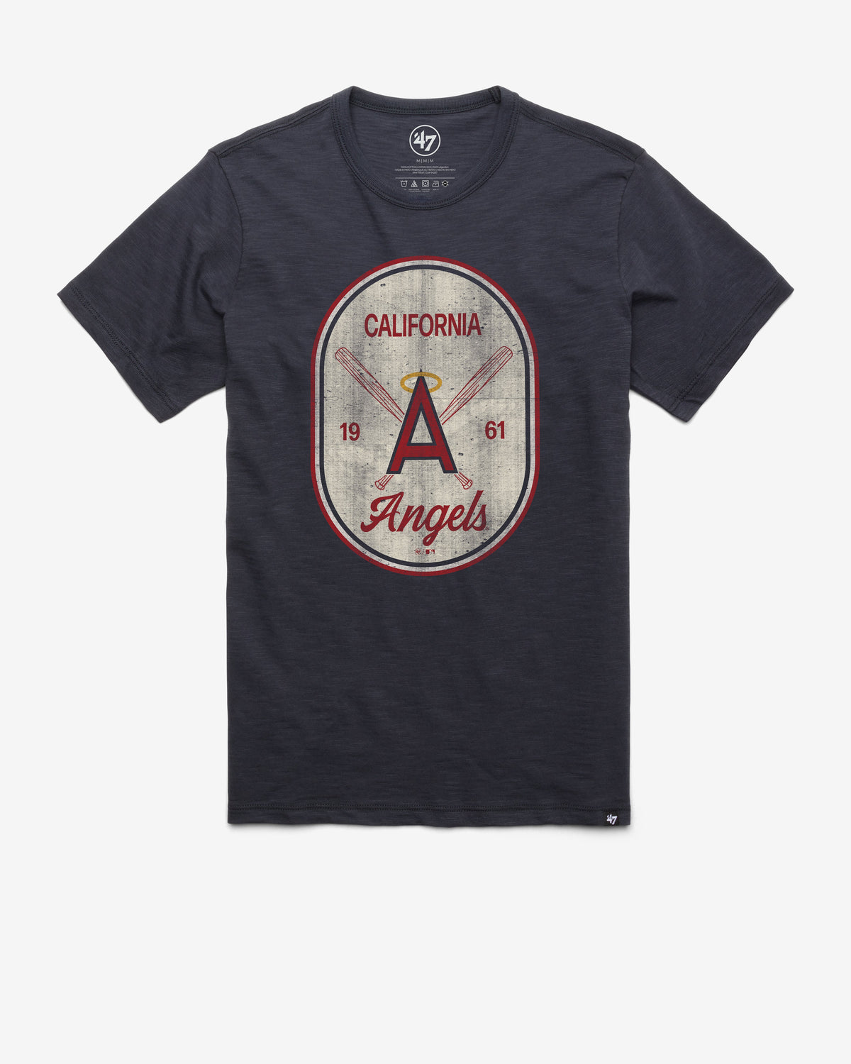 LOS ANGELES ANGELS COOPERSTOWN CROSS PATCH '47 SCRUM TEE