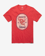 WASHINGTON NATIONALS COOPERSTOWN CROSS PATCH '47 SCRUM TEE