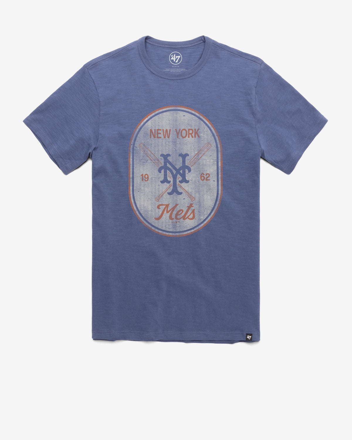 NEW YORK METS COOPERSTOWN CROSS PATCH '47 SCRUM TEE
