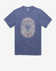 NEW YORK METS COOPERSTOWN CROSS PATCH '47 SCRUM TEE