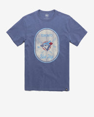 TORONTO BLUE JAYS COOPERSTOWN CROSS PATCH '47 SCRUM TEE