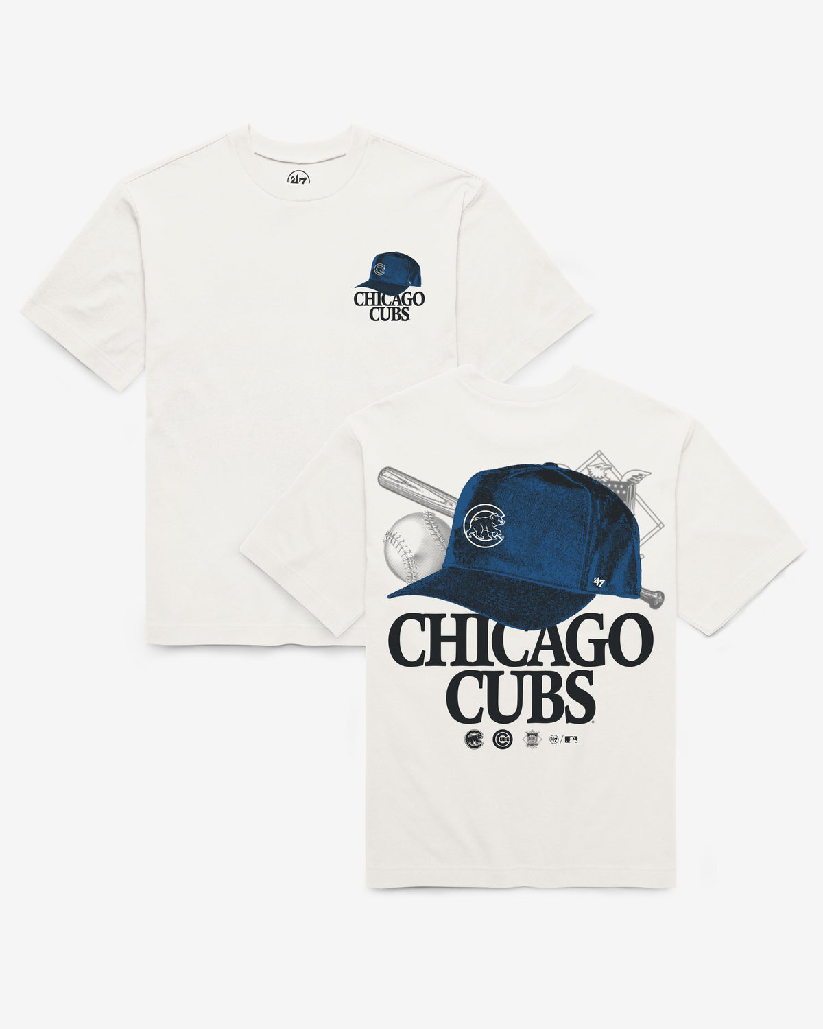 CHICAGO CUBS IN THE PAPER '47 FOUNDATION TEE