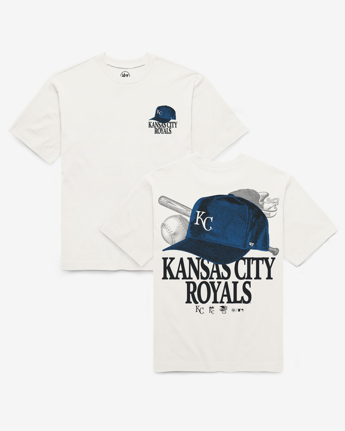 KANSAS CITY ROYALS IN THE PAPER '47 FOUNDATION TEE