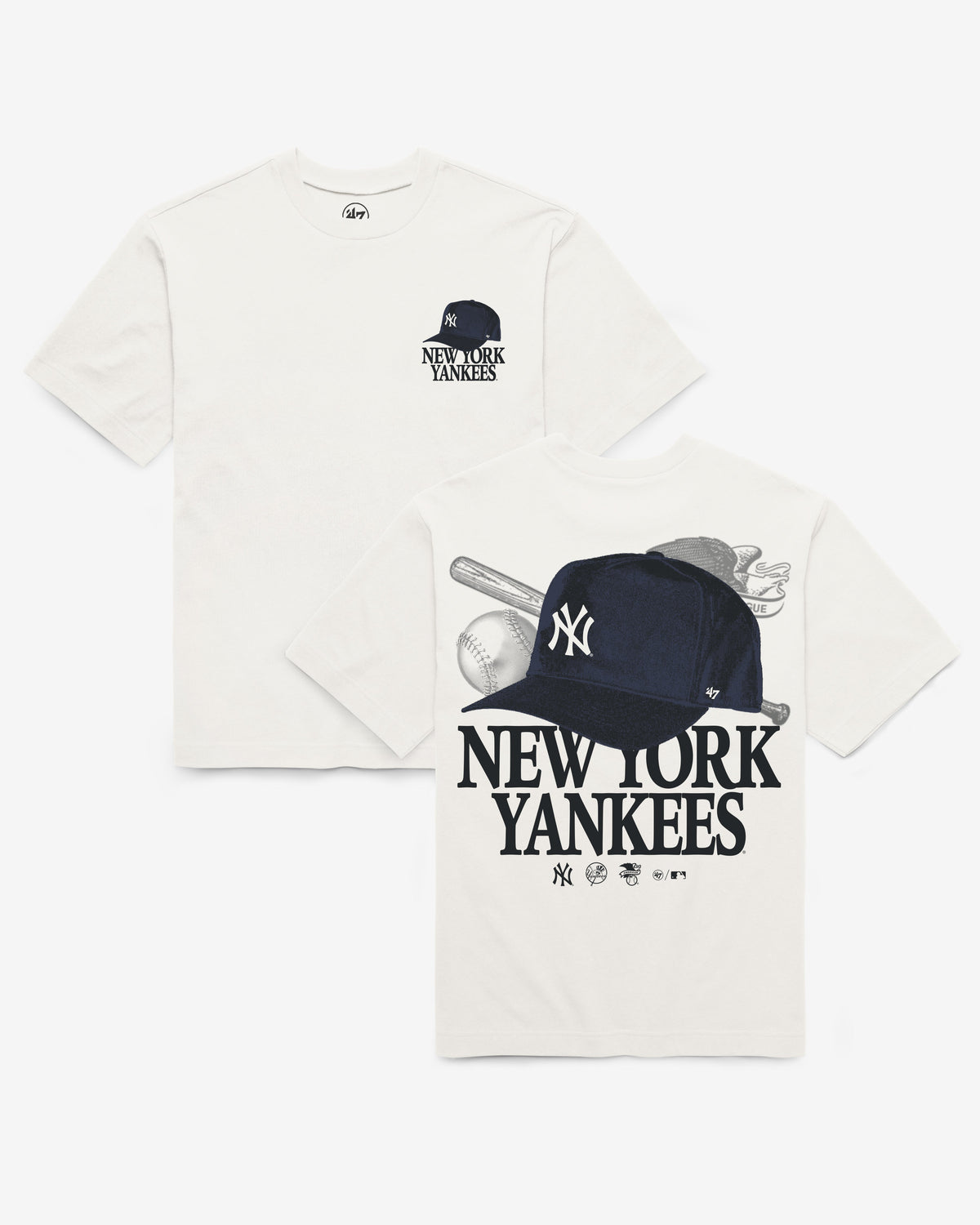 NEW YORK YANKEES IN THE PAPER '47 FOUNDATION TEE