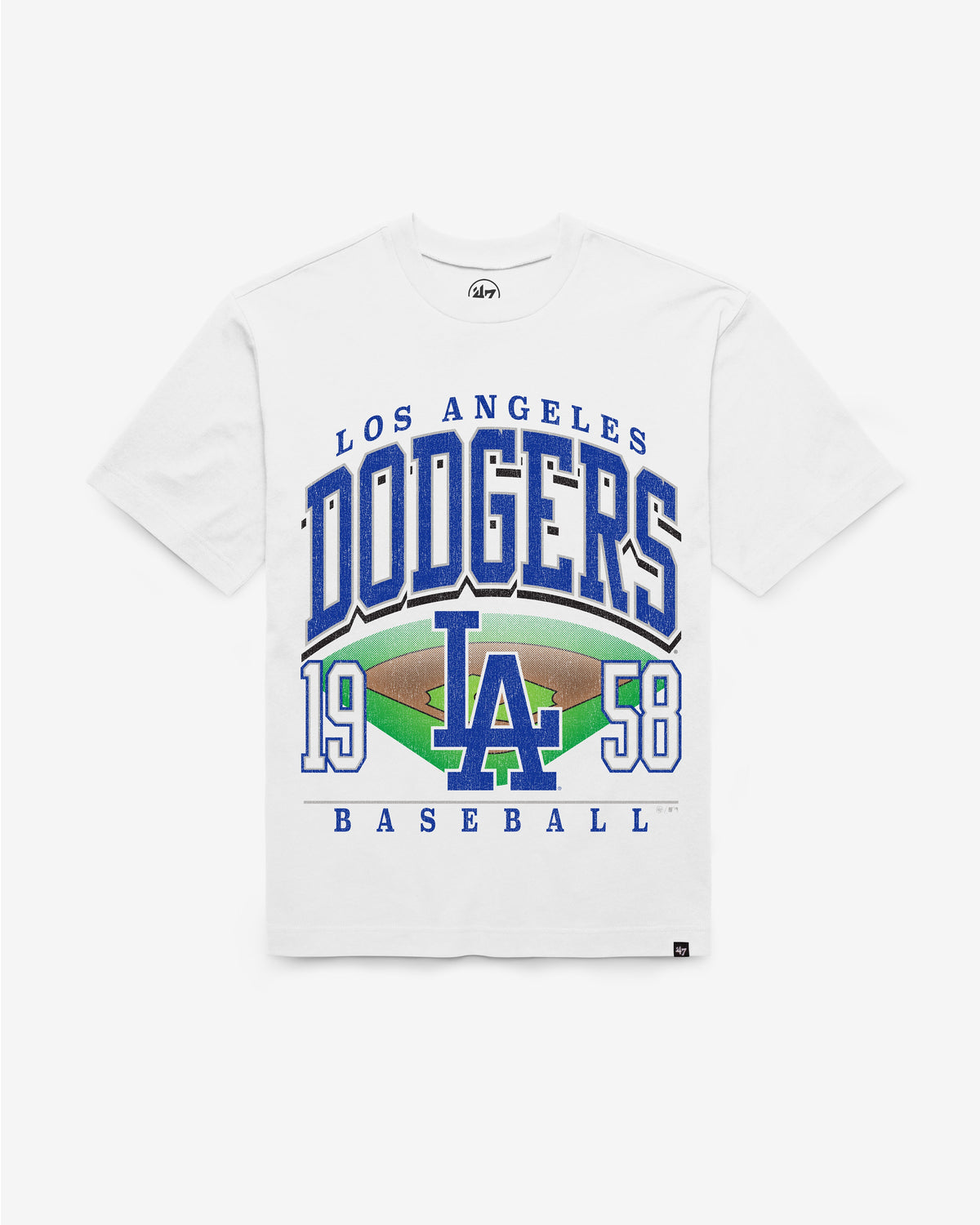 LOS ANGELES DODGERS FIELD GENERAL '47 FOUNDATION TEE