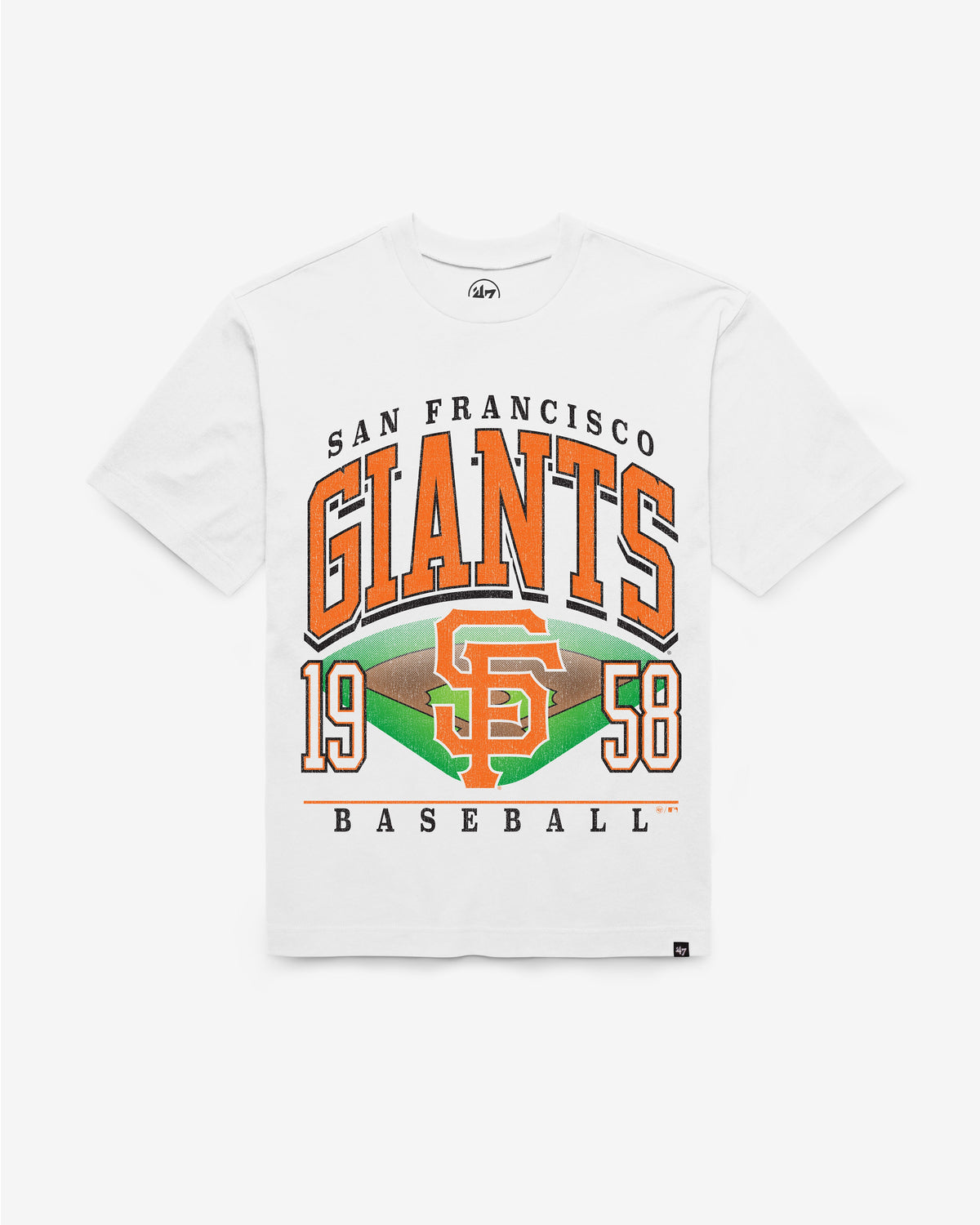 SAN FRANCISCO GIANTS FIELD GENERAL '47 FOUNDATION TEE