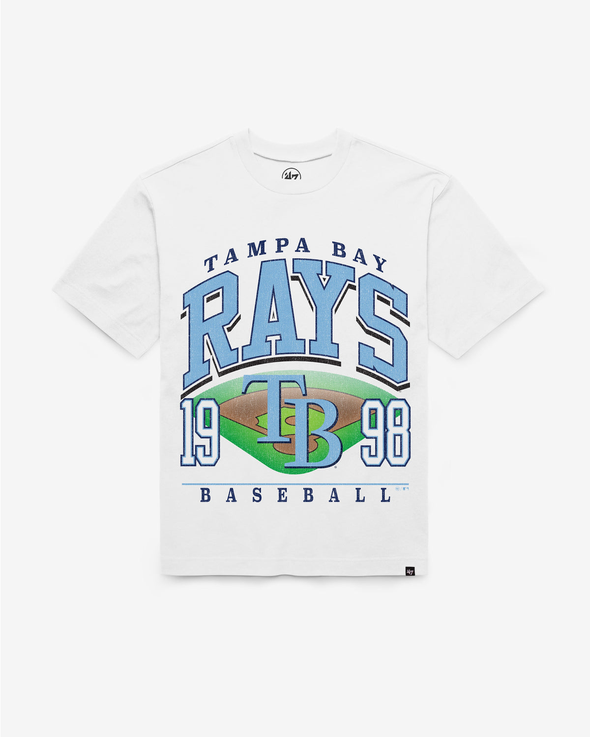 TAMPA BAY RAYS FIELD GENERAL '47 FOUNDATION TEE