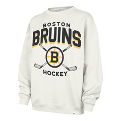 BOSTON BRUINS ARCH CLOUD OVERSIZED CREW WOMENS