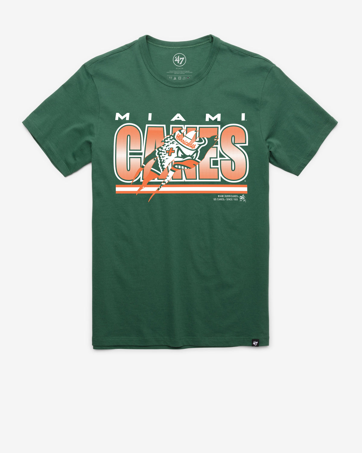 MIAMI HURRICANES THUNDER RIP '47 FRANKLIN TEE