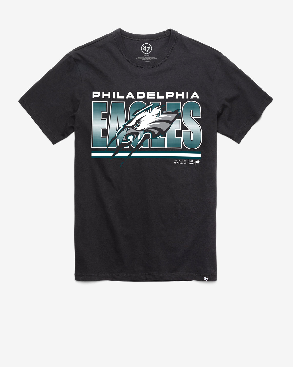 PHILADELPHIA EAGLES TEAM THUNDER RIP '47 FRANKLIN TEE