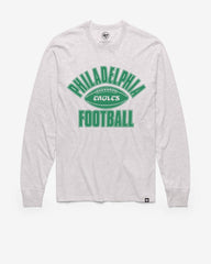 PHILADELPHIA EAGLES HISTORIC ISSUED '47 FRANKLIN LONG SLEEVE TEE