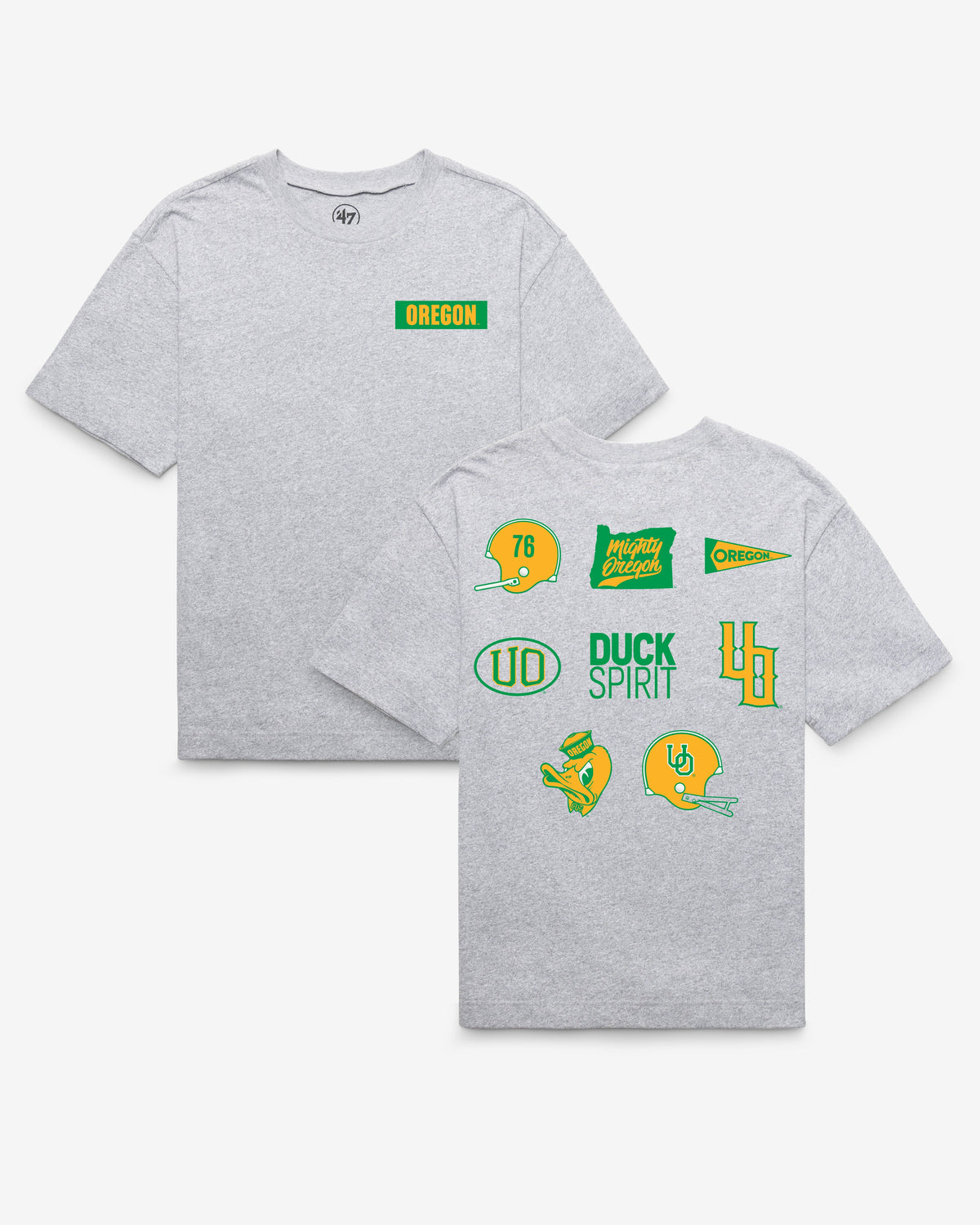 OREGON DUCKS VINTAGE HISTORY LOCK '47 FOUNDATION TEE