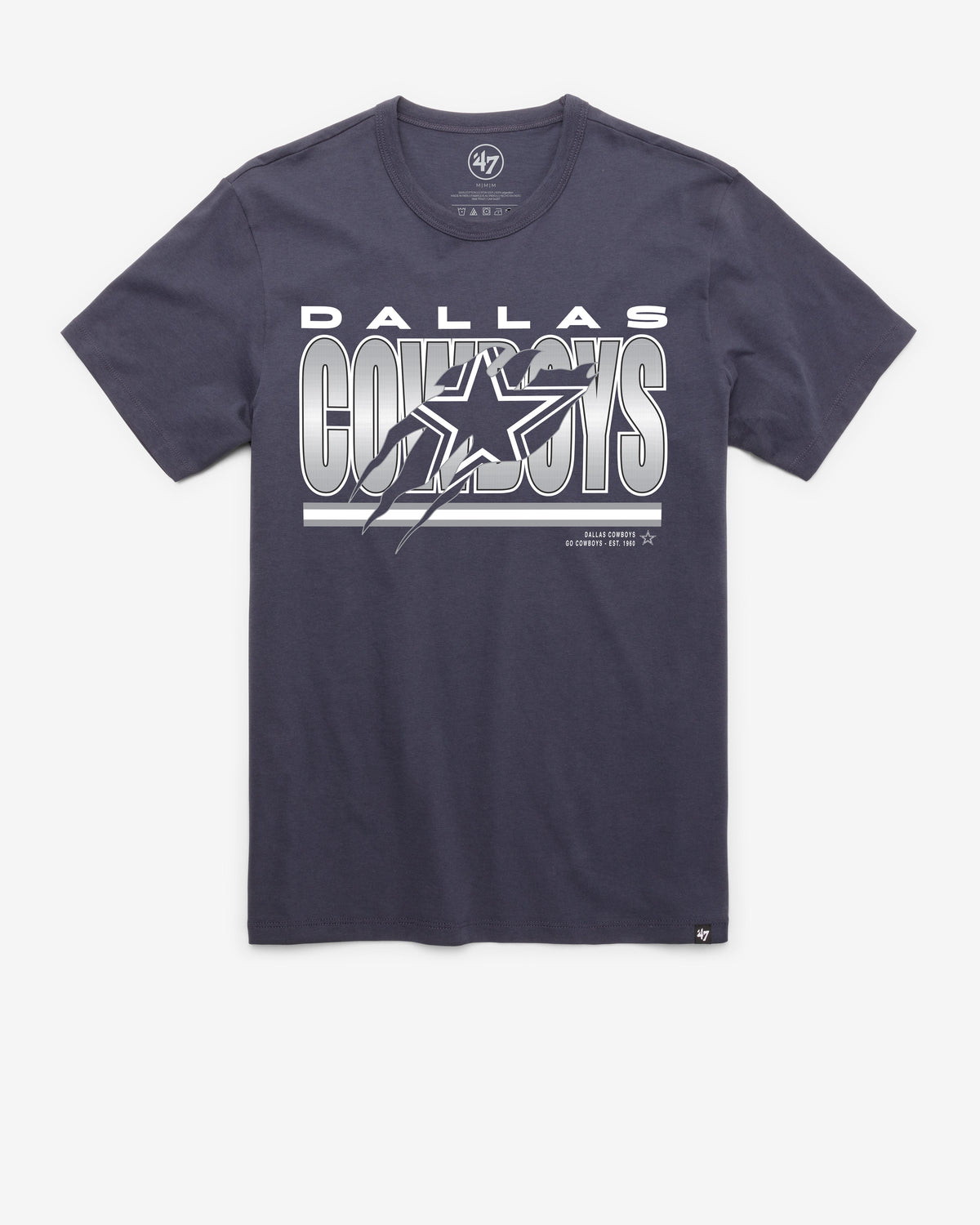 DALLAS COWBOYS TEAM THUNDER RIP '47 FRANKLIN TEE