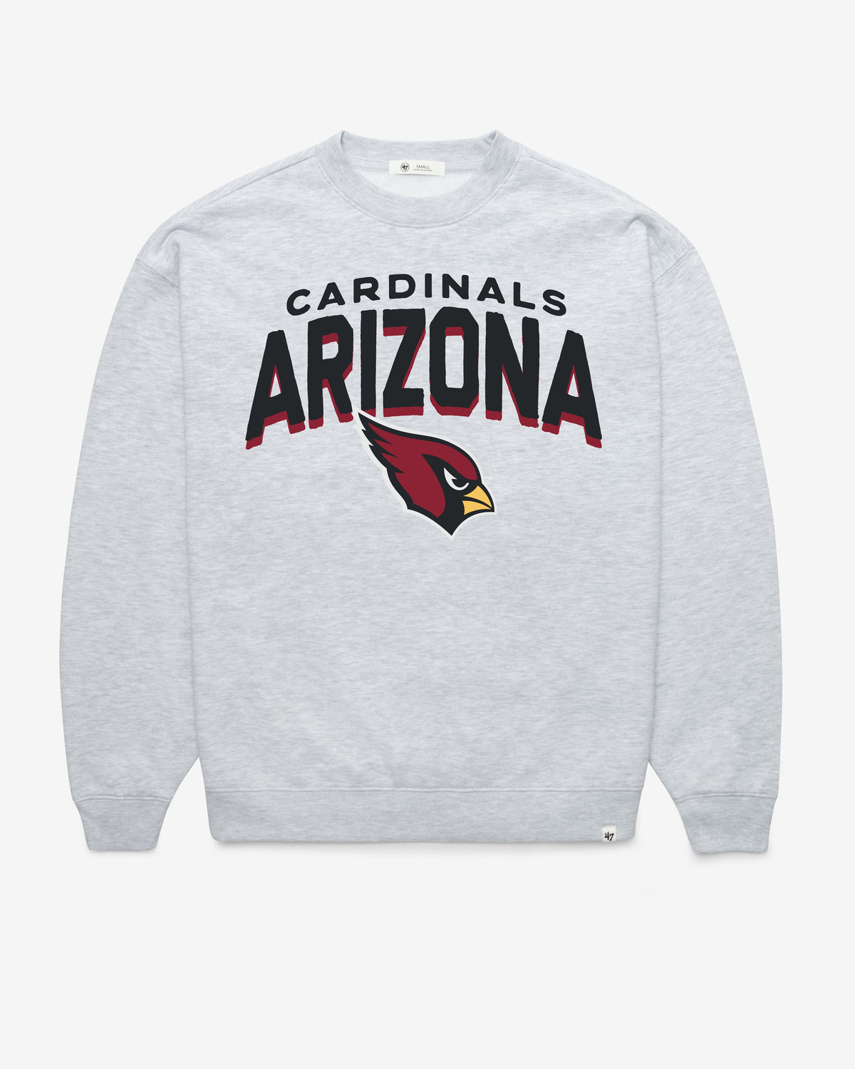 ARIZONA CARDINALS CAMPUS ARCH CLOUD '47 OVERSIZED CREW WOMENS