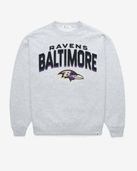 BALTIMORE RAVENS CAMPUS ARCH CLOUD '47 OVERSIZED CREW WOMENS