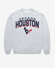 HOUSTON TEXANS CAMPUS ARCH CLOUD '47 OVERSIZED CREW WOMENS