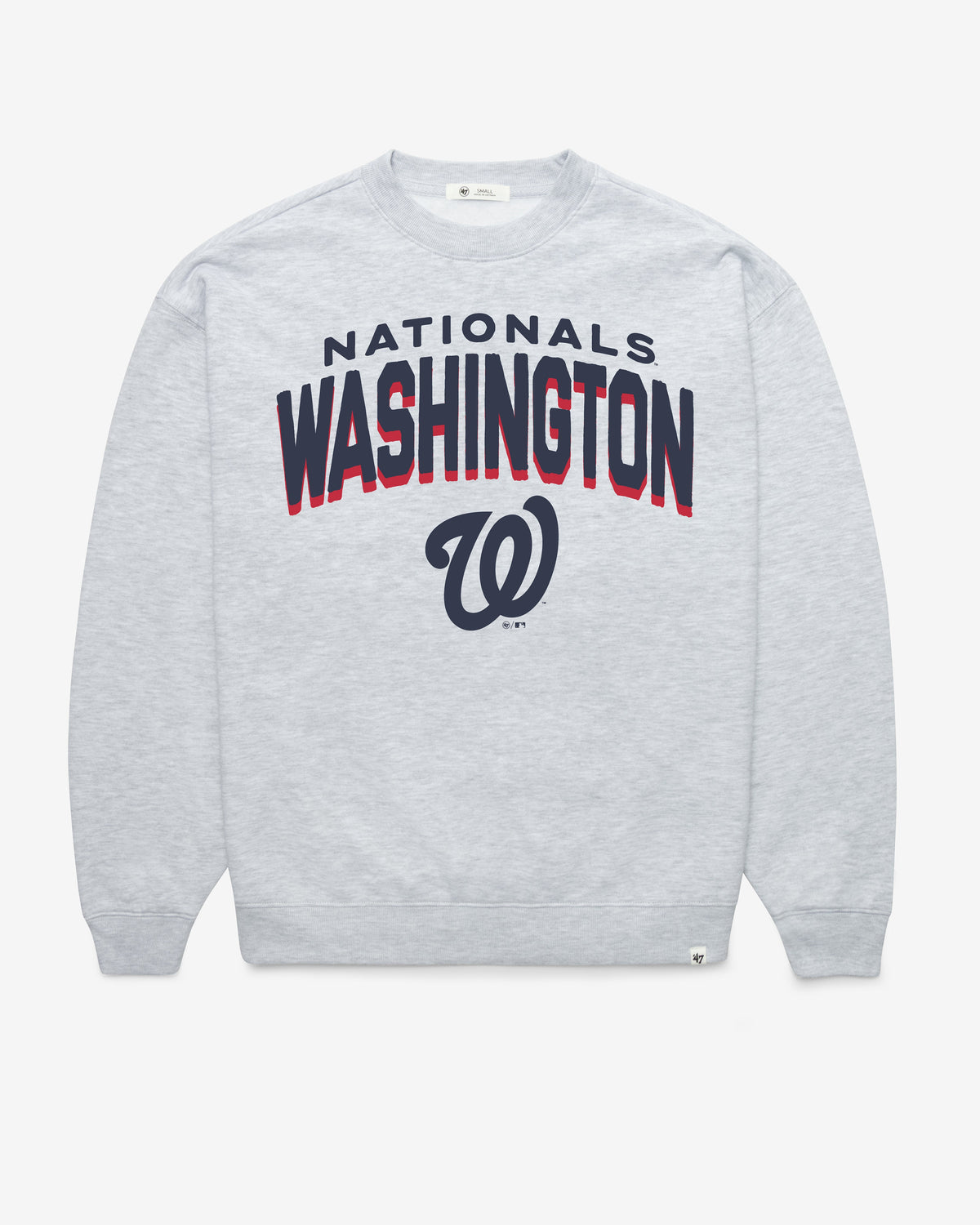 WASHINGTON NATIONALS CAMPUS ARCH CLOUD '47 OVERSIZED CREW WOMENS