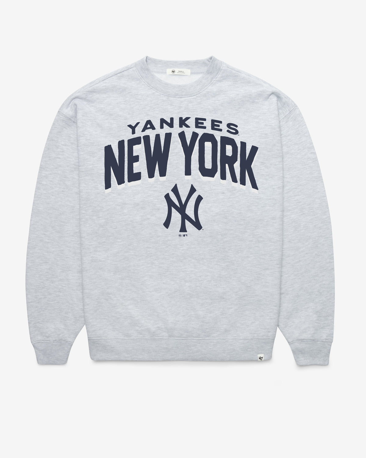 NEW YORK YANKEES CAMPUS ARCH CLOUD '47 OVERSIZED CREW WOMENS