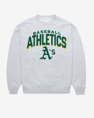 ATHLETICS BASEBALL CAMPUS ARCH CLOUD '47 OVERSIZED CREW WOMENS