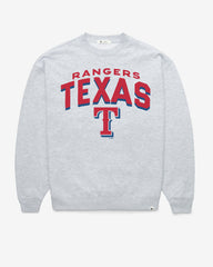 TEXAS RANGERS CAMPUS ARCH CLOUD '47 OVERSIZED CREW WOMENS