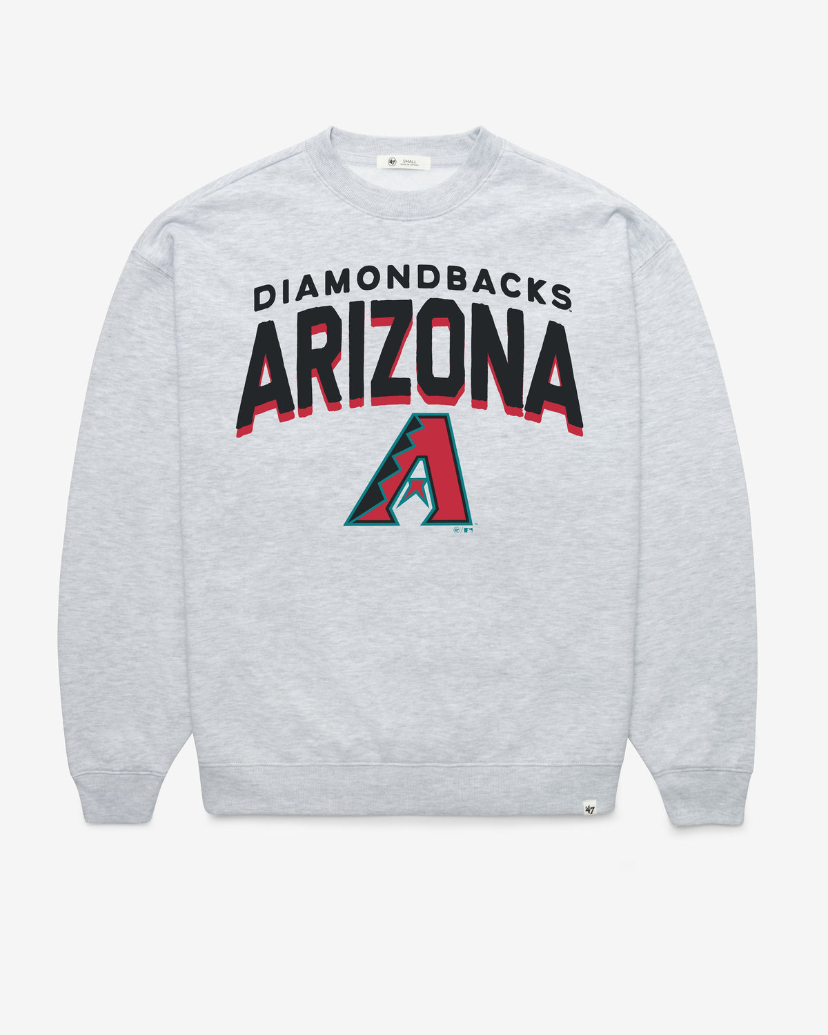 ARIZONA DIAMONDBACKS CAMPUS ARCH CLOUD '47 OVERSIZED CREW WOMENS