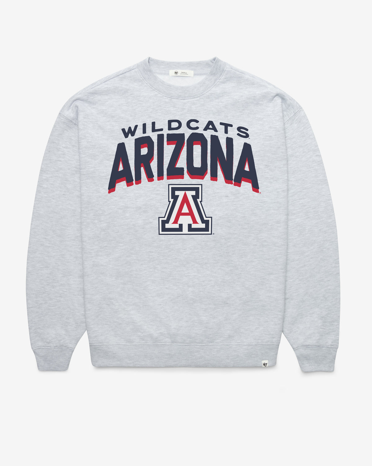 ARIZONA WILDCATS CAMPUS ARCH CLOUD '47 OVERSIZED CREW WOMENS
