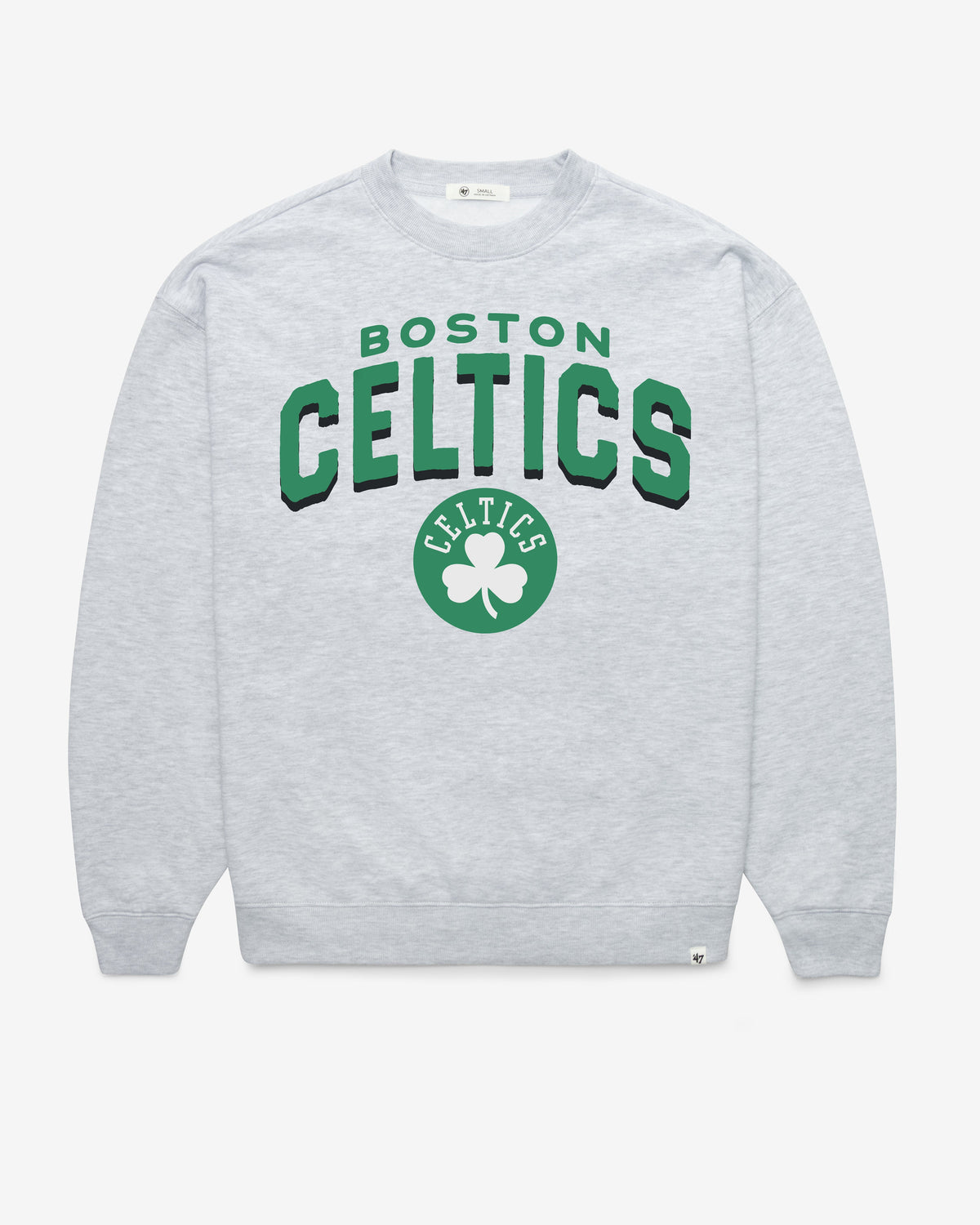BOSTON CELTICS CAMPUS ARCH CLOUD '47 OVERSIZED CREW WOMENS