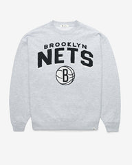 BROOKLYN NETS CAMPUS ARCH CLOUD '47 OVERSIZED CREW WOMENS