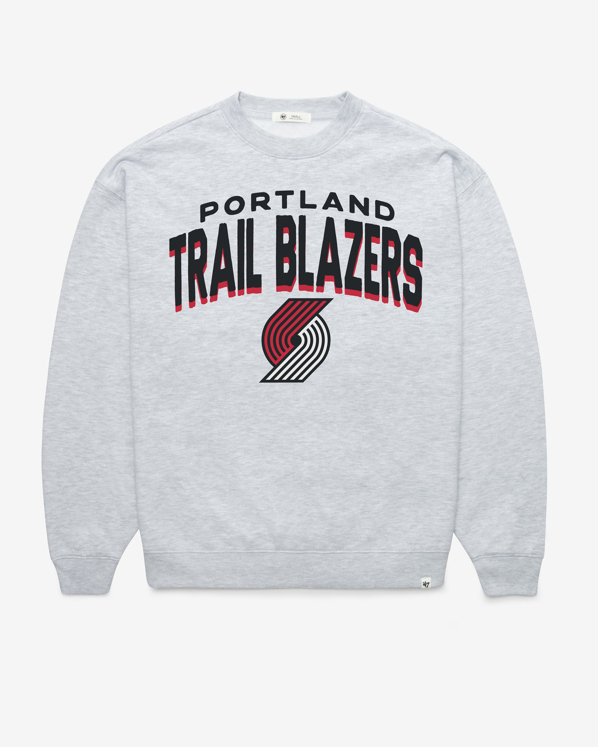 PORTLAND TRAILBLAZERS CAMPUS ARCH CLOUD '47 OVERSIZED CREW WOMENS