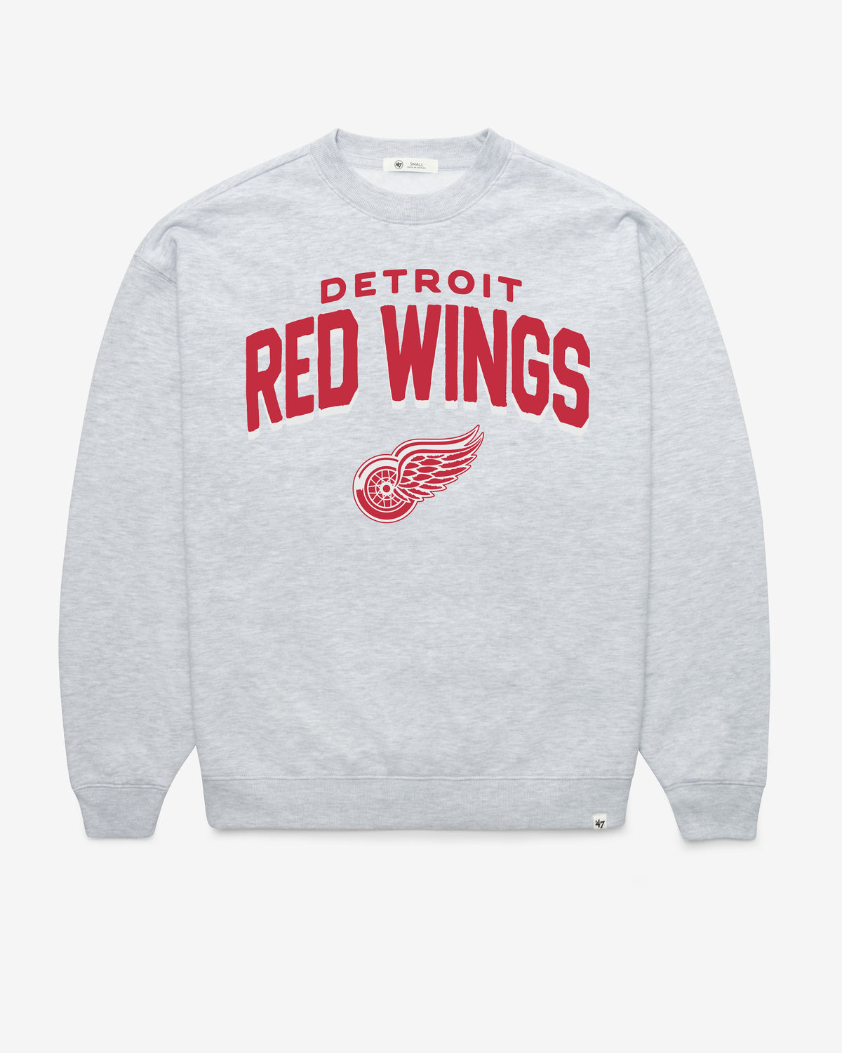 DETROIT RED WINGS CAMPUS ARCH CLOUD '47 OVERSIZED CREW WOMENS