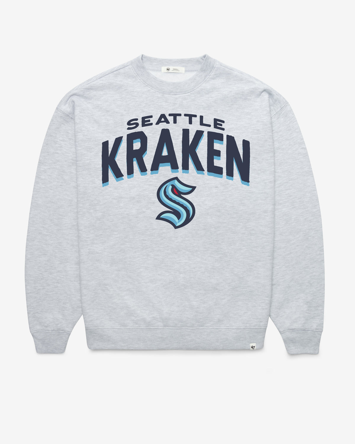 SEATTLE KRAKEN CAMPUS ARCH CLOUD '47 OVERSIZED CREW WOMENS