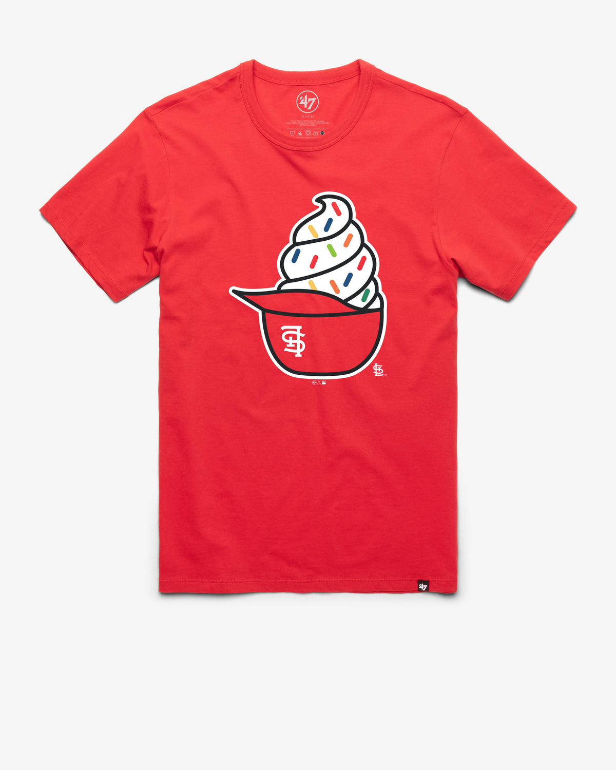 ST. LOUIS CARDINALS ICE CREAM '47 FRANKLIN TEE