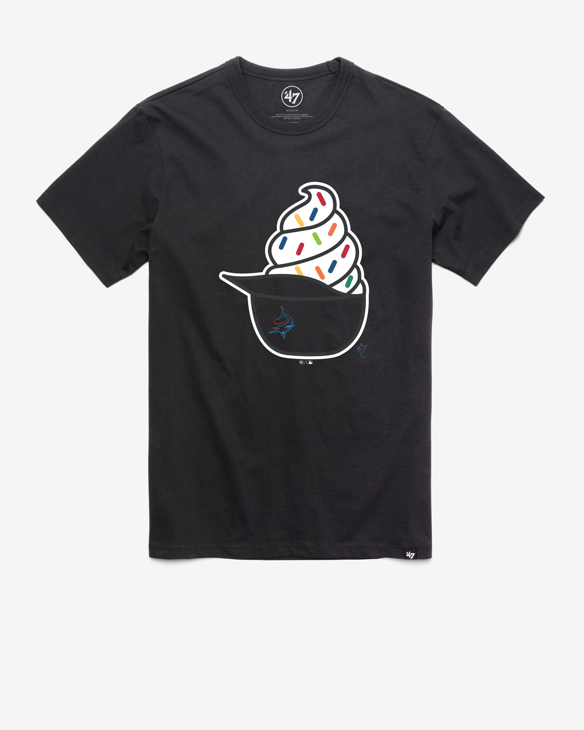 MIAMI MARLINS ICE CREAM '47 FRANKLIN TEE