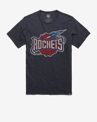 HOUSTON ROCKETS HARDWOOD CLASSICS GRIT '47 SCRUM TEE