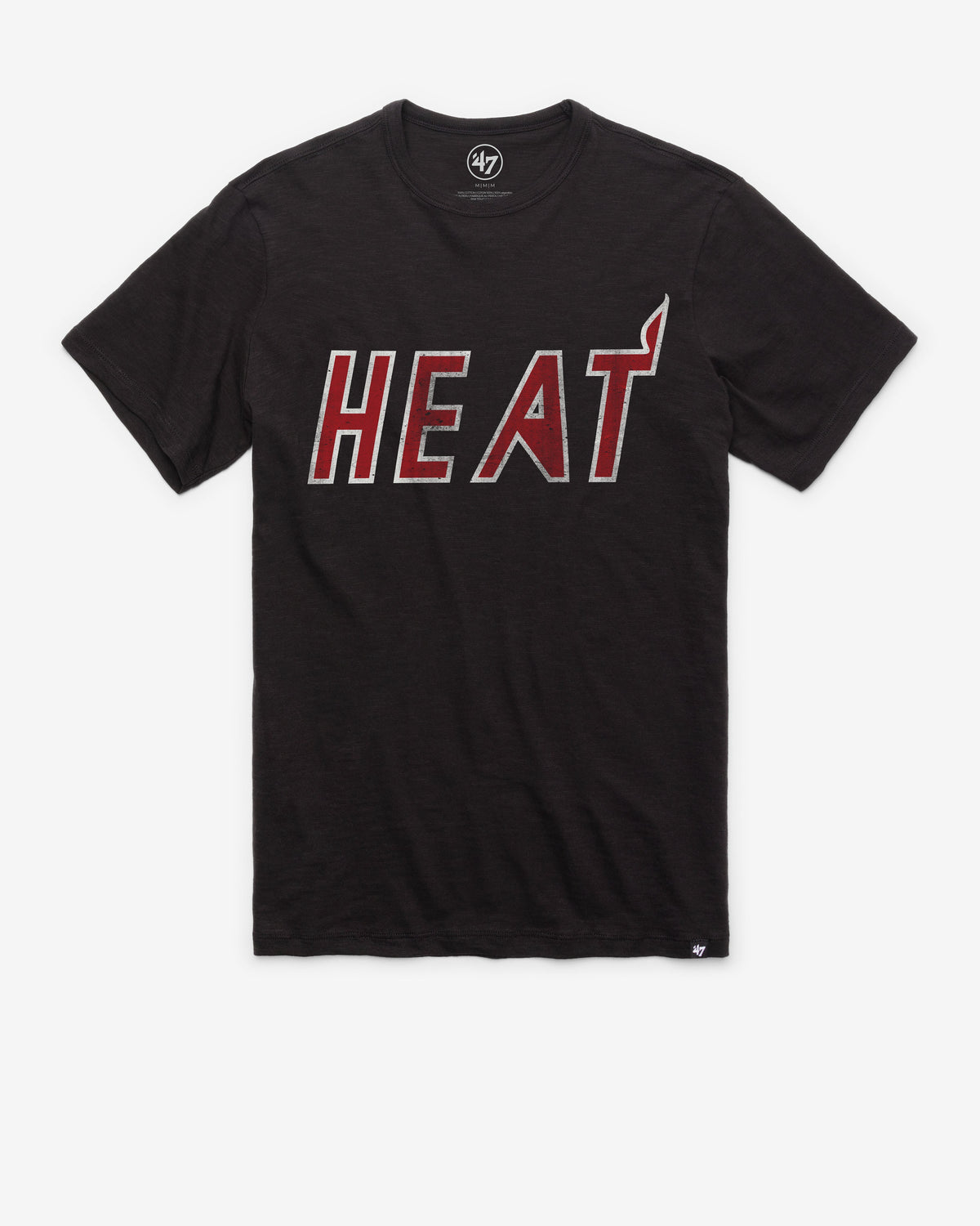 MIAMI HEAT HARDWOOD CLASSICS GRIT WORDMARK '47 SCRUM TEE