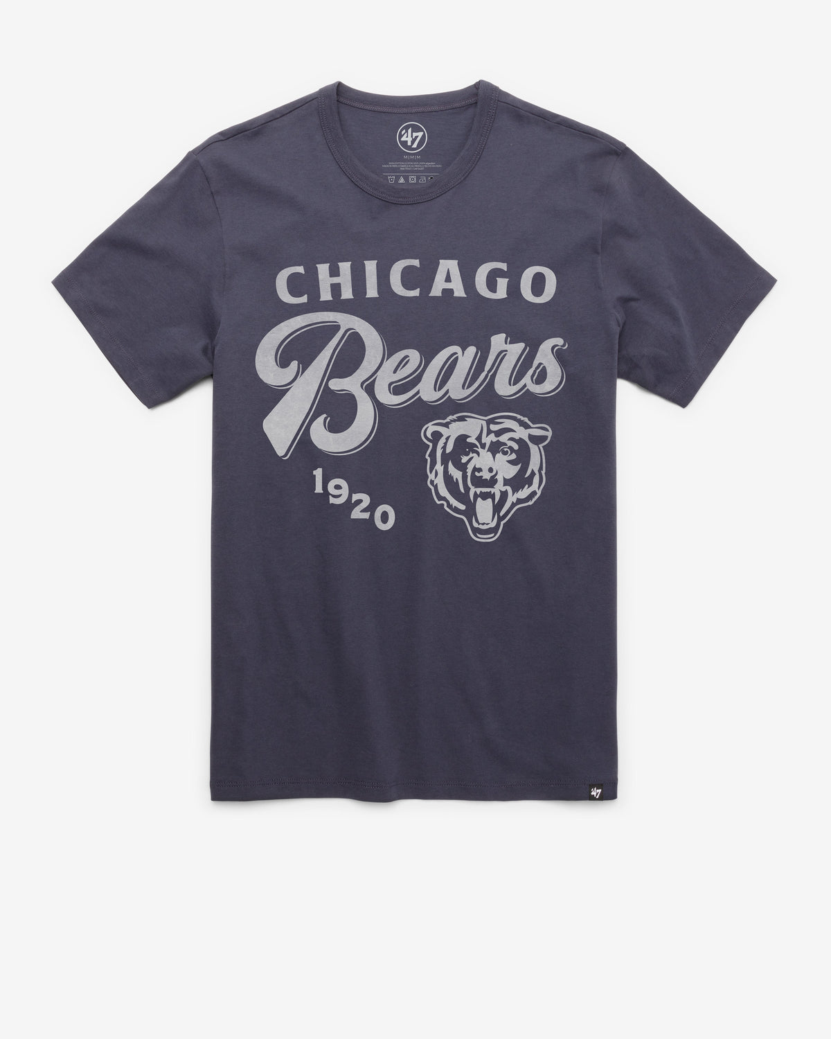 CHICAGO BEARS SCRIPT '47 FRANKLIN TEE