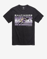 BALTIMORE RAVENS TEAM THUNDER RIP '47 FRANKLIN TEE