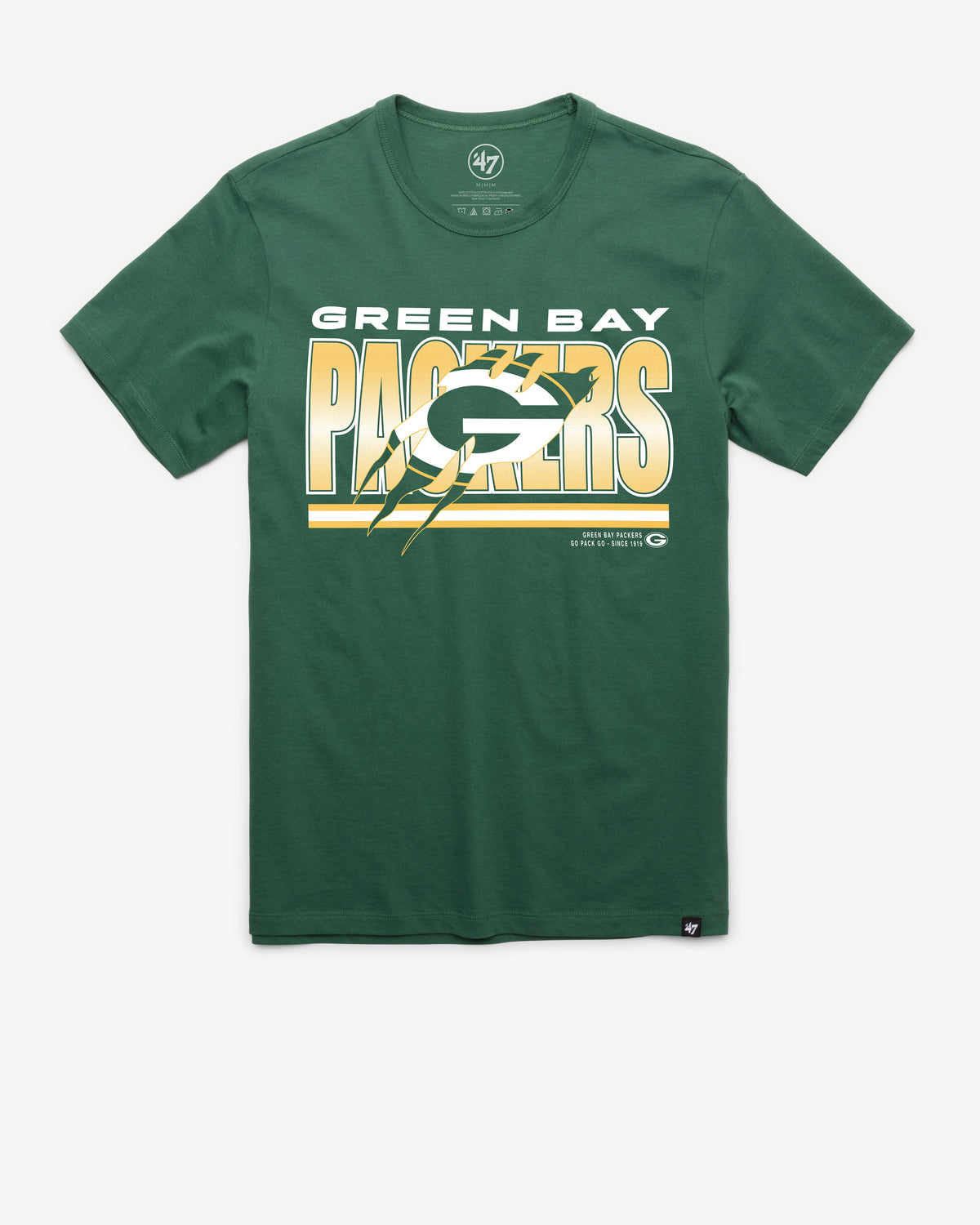 GREEN BAY PACKERS TEAM THUNDER RIP '47 FRANKLIN TEE