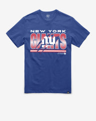 NEW YORK GIANTS TEAM THUNDER RIP '47 FRANKLIN TEE