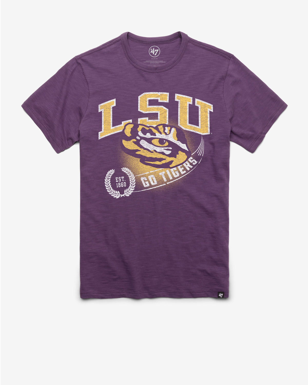 LOUISIANA STATE TIGERS LSU STREAK '47 SCRUM TEE