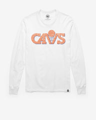 CLEVELAND CAVALIERS HARDWOOD CLASSICS PREMIER '47 FRANKLIN LONG SLEEVE TEE