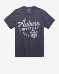 AUBURN TIGERS VINTAGE DIAG SCRIPT '47 FRANKLIN TEE