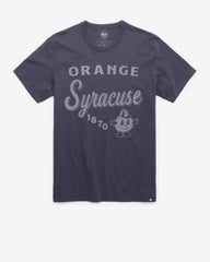 SYRACUSE ORANGE VINTAGE DIAG SCRIPT '47 FRANKLIN TEE