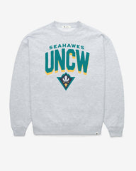 NORTH CAROLINA AT WILMINGTON CAMPUS ARCH CLOUD '47 OVERSIZED CREW WOMENS