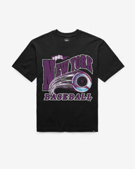 NEW YORK METS CITY CONNECT GAME WORN CURVE '47 FOUNDATION TEE