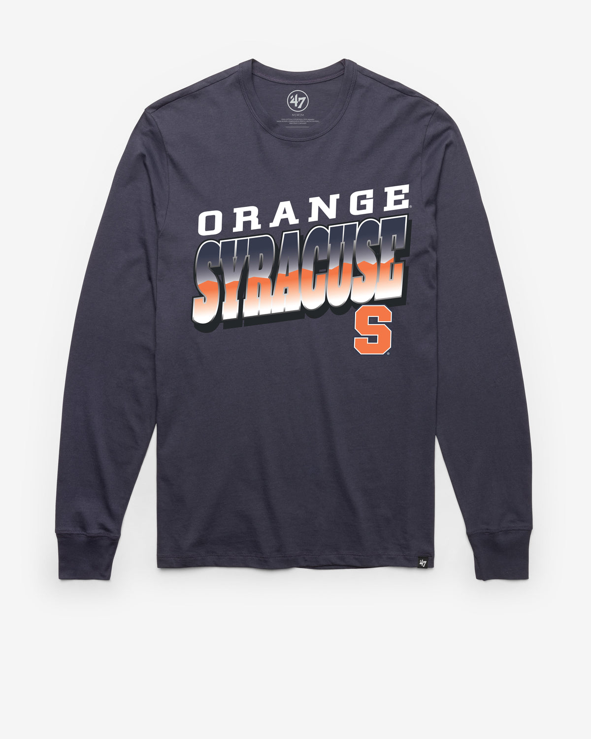 SYRACUSE ORANGE POLISHED '47 FRANKLIN LONG SLEEVE TEE