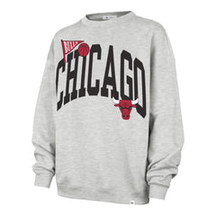 CHICAGO BULLS ARCHED ICON '47 OVERSIZED CREW WOMENS
